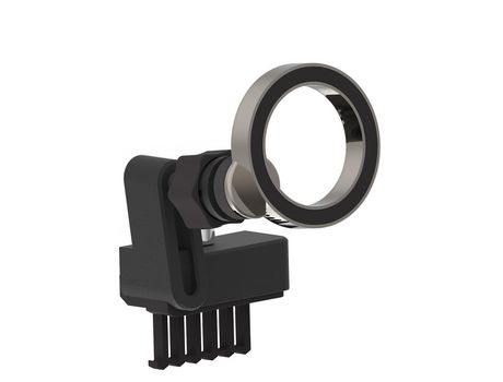 Suporte magnético para carro com rotação de 360 graus para saída de ar Tesla Negro