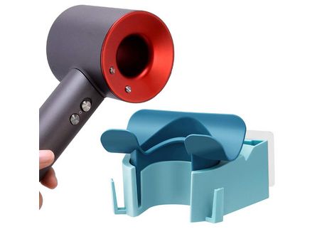 ELKUAIE Soporte para secador de pelo de pared