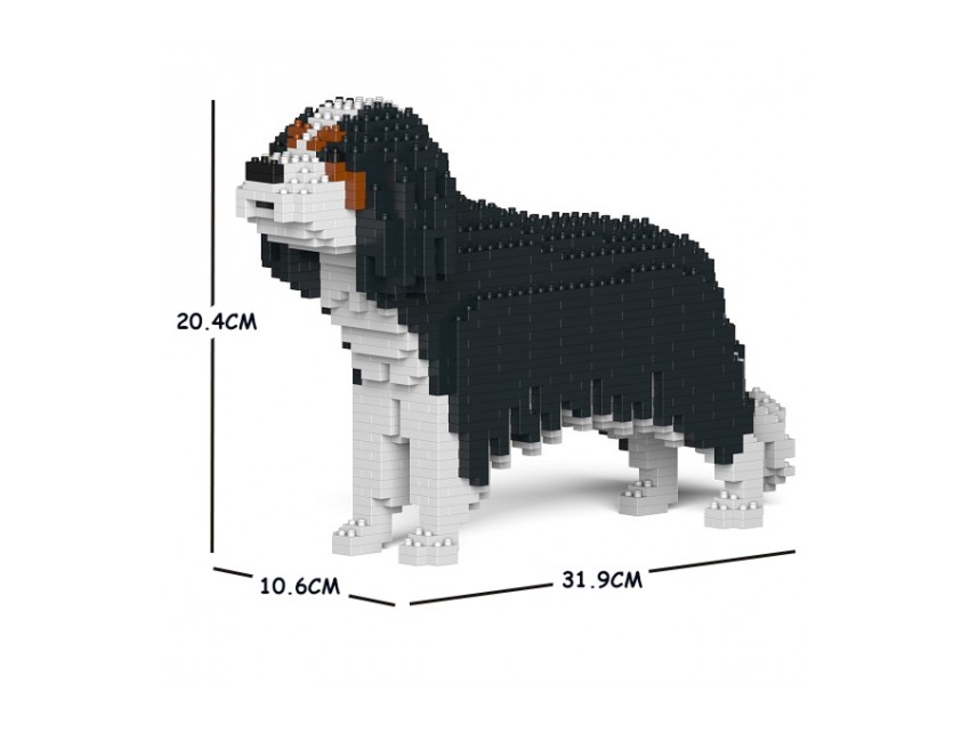 Bloque de Construcción JECKCA Dogs: Cavalier King Charles Spaniel (1170 Piezas)