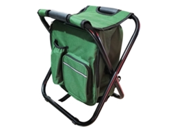 Mochila plegable de gran capacidad para acampar y pescar.