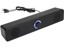 Barra De Sonido Con Cable, Reproductor, Altavoz De Graves Para Aficionados, Ideal Para Apartamentos, Cine En Casa, Sala De Estar Y Dormitorio.