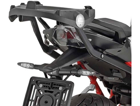 Fixación GIVI Monokey/Monolock Top Case Rear Rack Bmw R 1200 R/R 1200 Rs/R 1250 R/R 1250 Rs Negro