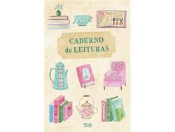 Libro Caderno de Leituras - Registe Tudo Quando Adquiriu os Seus Livros, Citações, Notas, Avaliações e até Empréstimos (Portugués)