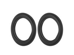 Borde De Goma De 5 Pulgadas Para Repuesto De Reparación De Altavoces De Subwoofer, Color Negro.