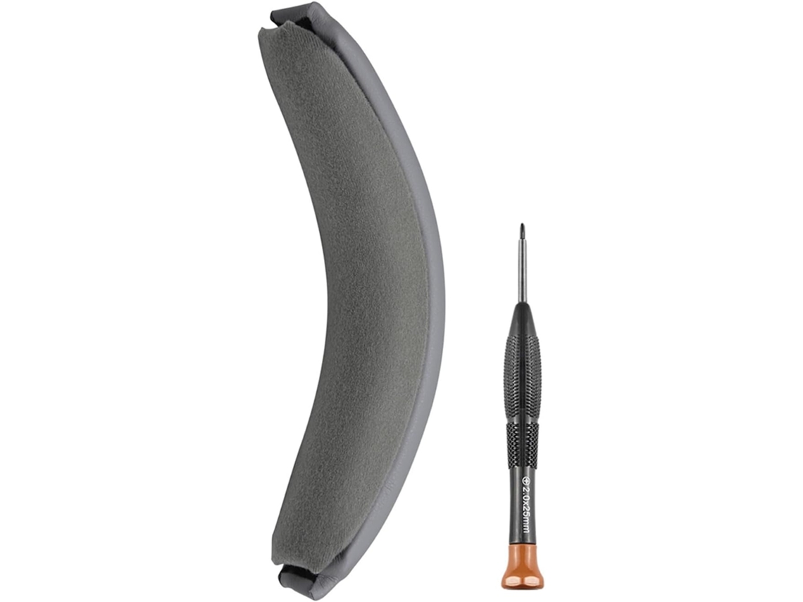Almohadilla De Repuesto Duradera De Cuero Proteico Para Diadema De Auriculares Qc35/35ii - Cómoda Con