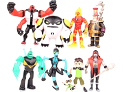 Figuras EASTVAPS Ben 10 (9 Piezas)