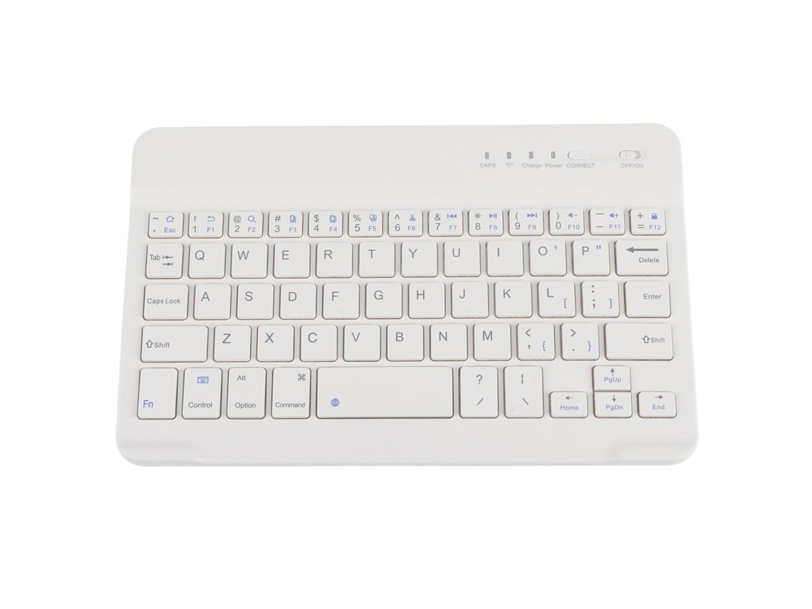 Teclado Bluetooth ultrafino con diseño de patas de tijera, de 7 pulgadas, para Android/iOS/Windows, escritura fluida.