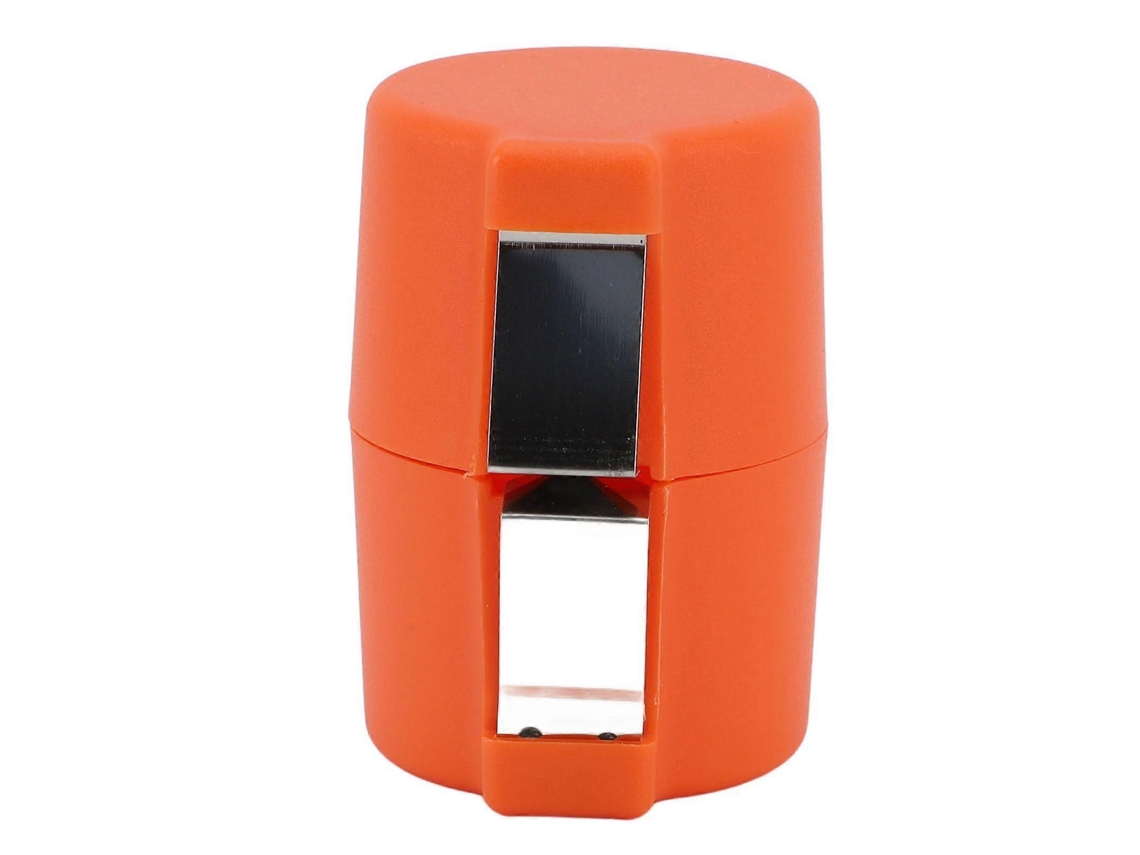 Abridor de cáscaras de huevo, corte rápido para huevos crudos y cocidos, ideal para cocinas y restaurantes, en naranja y rojo. Rosewell