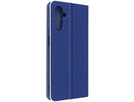 Funda para Samsung A13 5G y A04s con Tarjetero Azul Marino y Plateado