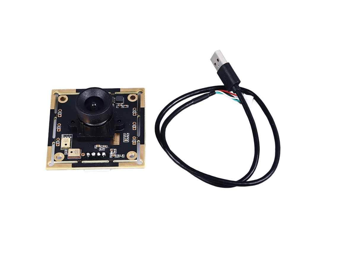 Módulo Cámara Usb 4mp 120fps Ov4689 Con Micrófonos Duales Plug And Play 100 Grados Sin Distorsión