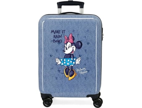Maleta de Viaje DISNEY Minnie ABS Make It Rain Bows (38 x 55 x 20 cm - 34 L)