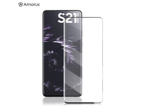 Protector de Pantalla de Cristal Templado AMORUS para Samsung Galaxy S21 Ultra 5G