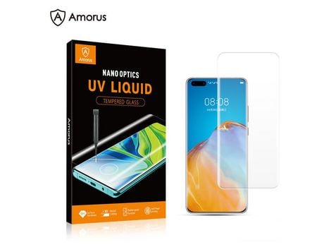 Protector de Pantalla de Cristal Templado AMORUS para Huawei P40 Pro