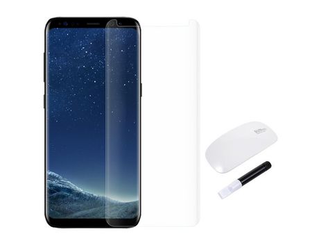 Protector de Pantalla de Cristal Templado RURIHAI para Samsung Galaxy S8