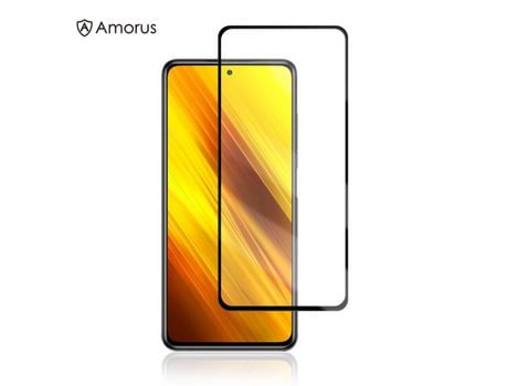 Protector de Pantalla de Cristal Templado AMORUS para Xiaomi Poco X3 NFC