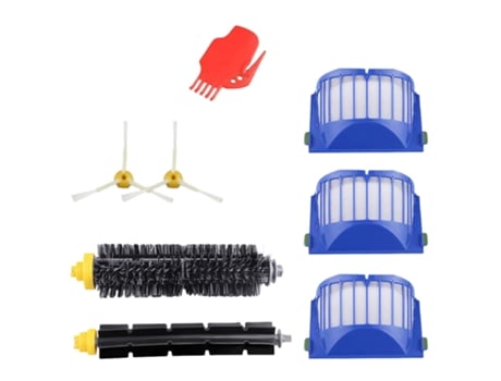 Kit de repuesto de cepillo de filtro HEPA para IRobot Roomba 600 610 620 630 650 660 680 690 Serie accesorios para aspiradora 8P