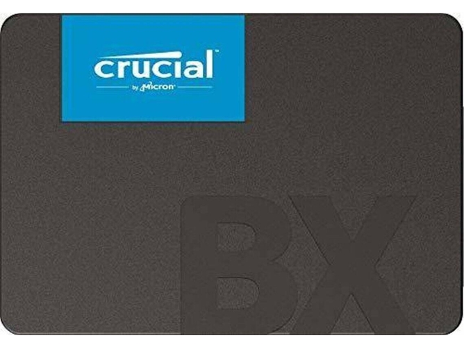Disco SSD Interno CRUCIAL BX500 (480 GB - SATA - 540 MB/s)