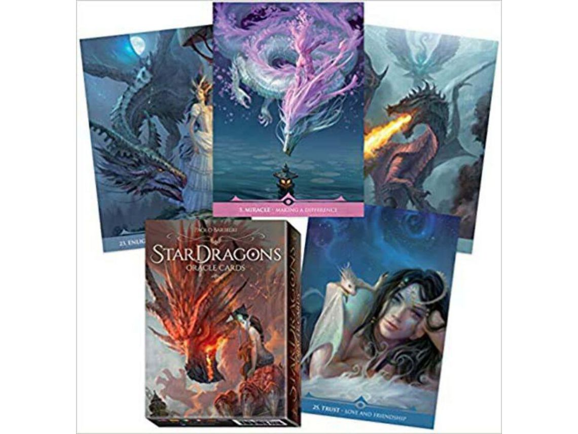 Libro Stardragons Oracle Cards de Rachel Paul (Español)