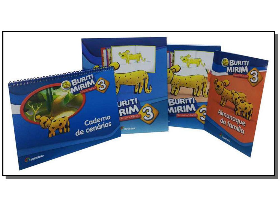 Libro Buriti Mirim 3 Ed3 de Moderna (Portugués)