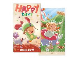 Libro Happy Tarot de Ficca e Serena (Inglés)