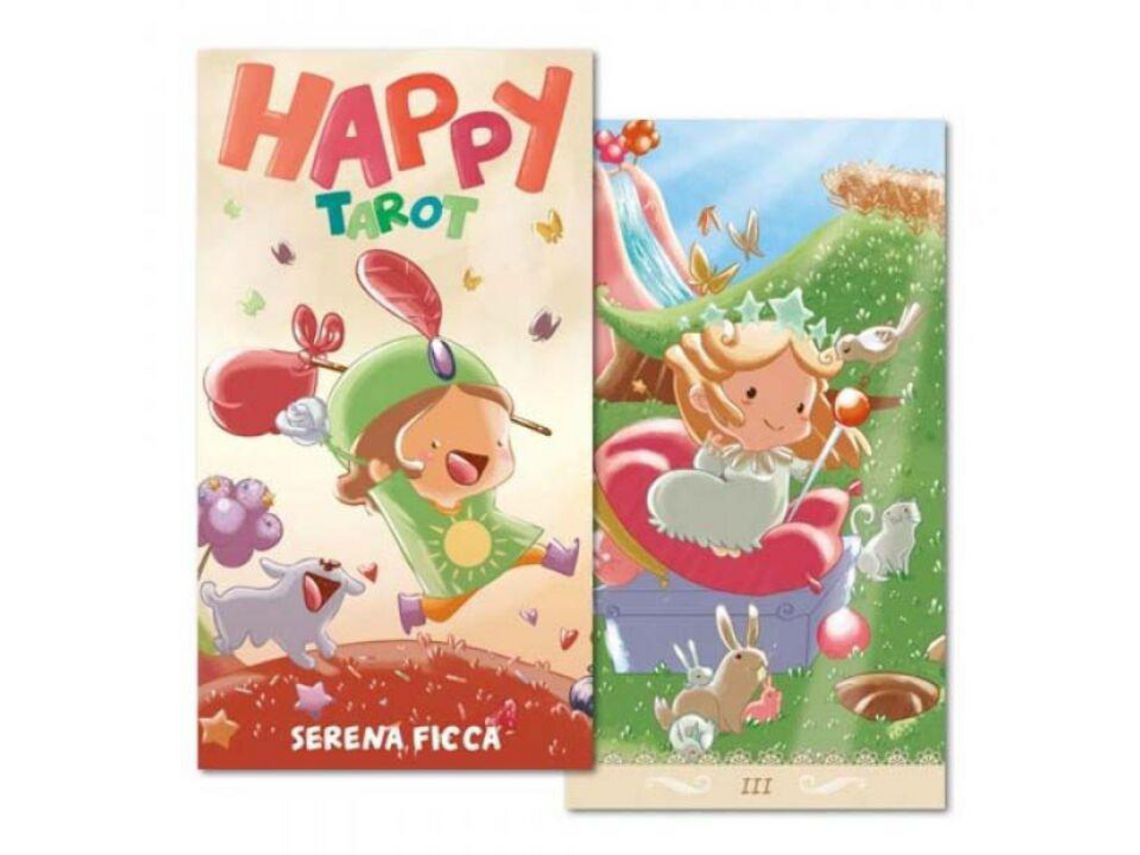 Libro Happy Tarot de Ficca e Serena (Inglés)