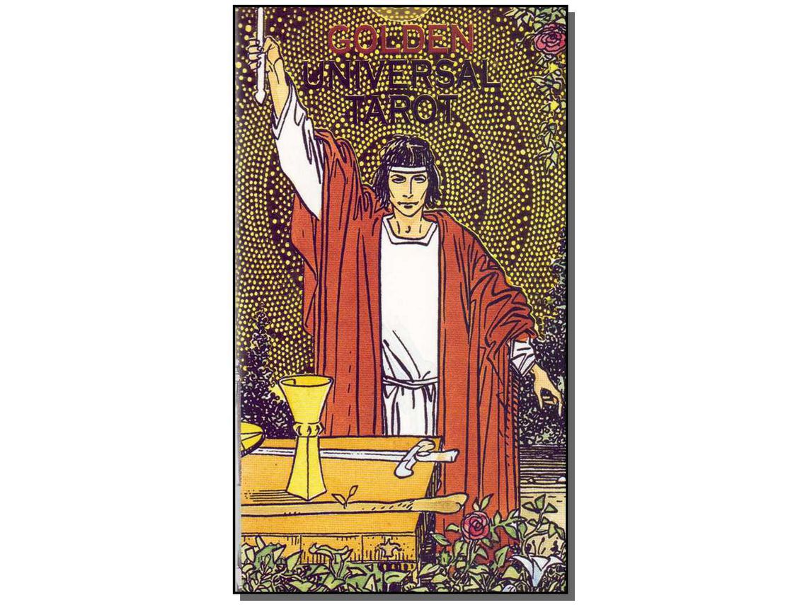 Libro Golden Universal Tarot de Angelis De e Roberto (Portugués)