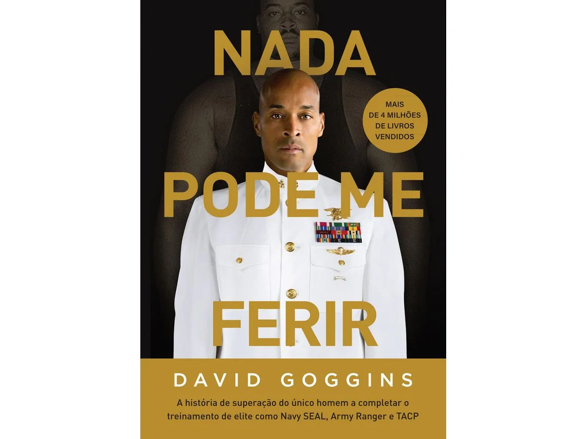 Libro Nada Pode Me Ferir de David Goggins (Portugués)