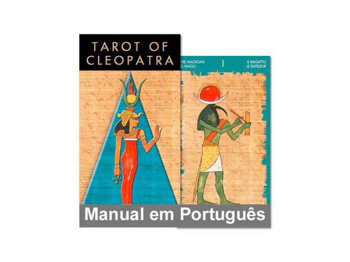 Libro Cleopatra Tarot de Alasia e Silvana (Inglés)