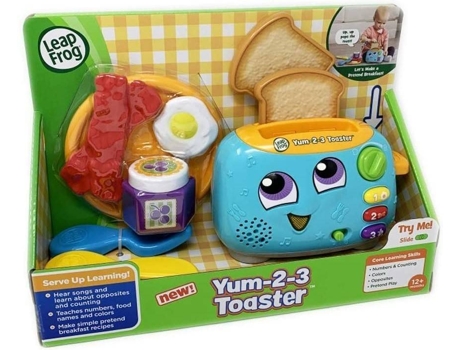 Juego educativo CEFA TOYS Tostadora Colores Y Numeros (Edad Minima: 12 meses)