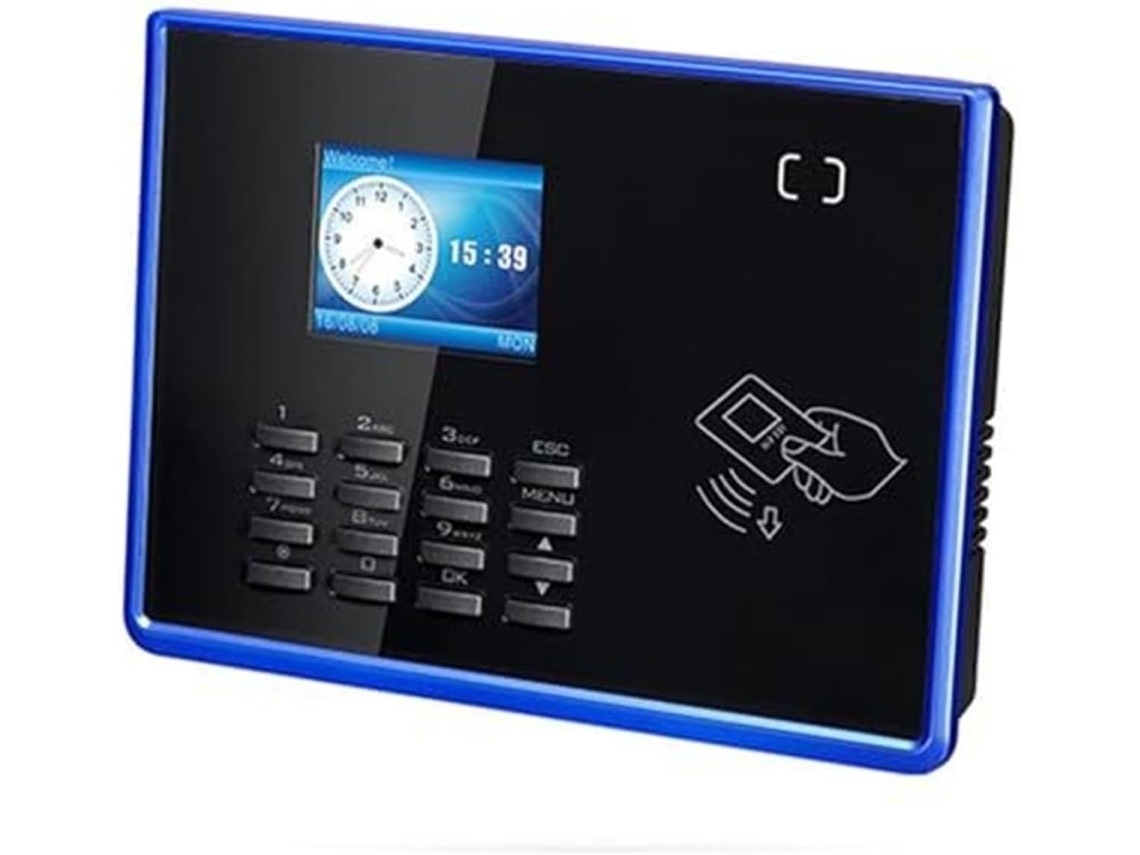 Terminal De Control De Asistencia Td900 Con Tarjeta Y Contraseña Y Pantalla Multilingüe Para