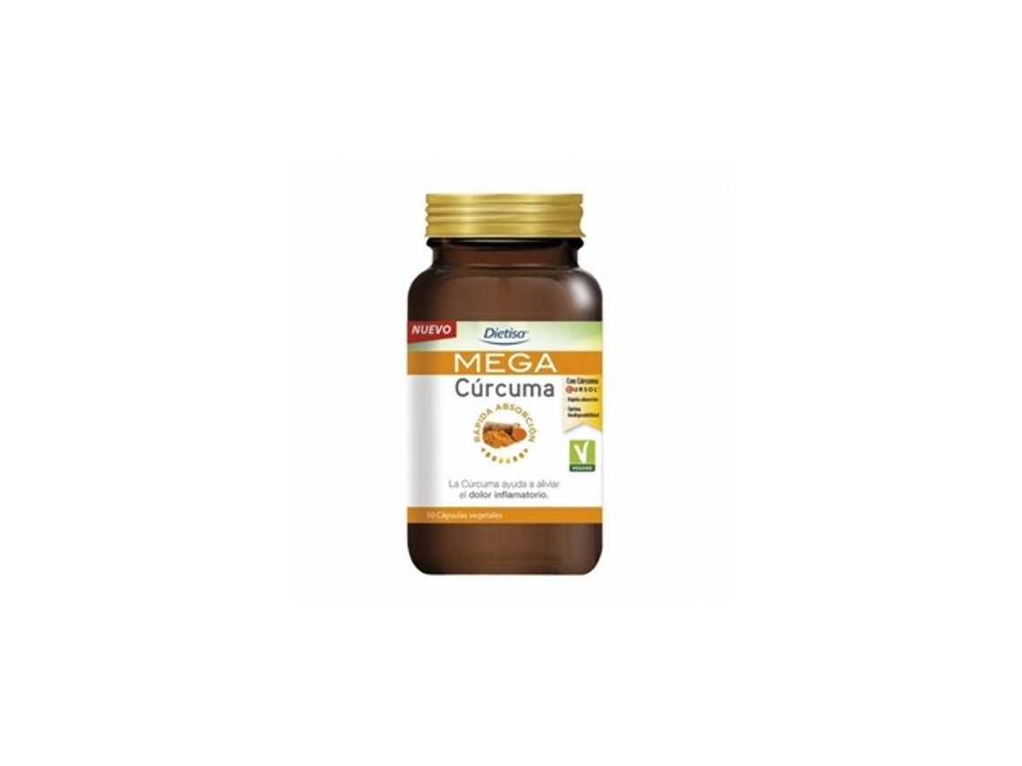 Complemento Alimentar DIETISA Mega Curcuma (50 Comprimidos)