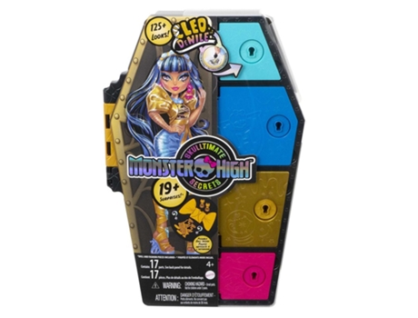 Muñeca MONSTER HIGH Skulltimate Secrets Cleo De Nile (Edad Mínima Recomendada: 4 años)