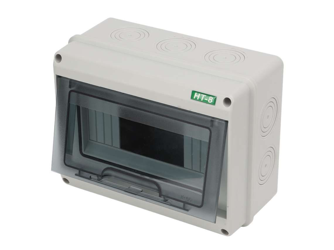 Omni-caja De Unión Eléctrica Fuente De Alimentación Interruptor Distribución Protección Impermeable Abs 8 Vías