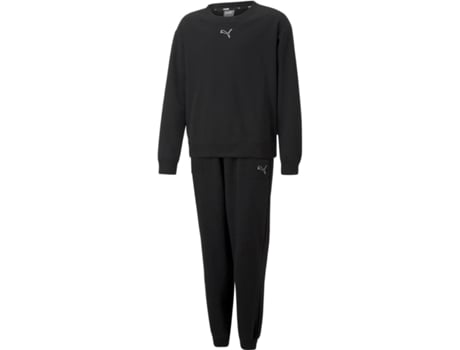 Chándale de Niños para Fitness PUMA Chándal Loungewear Negro (shoes//eu/117/128 cm)