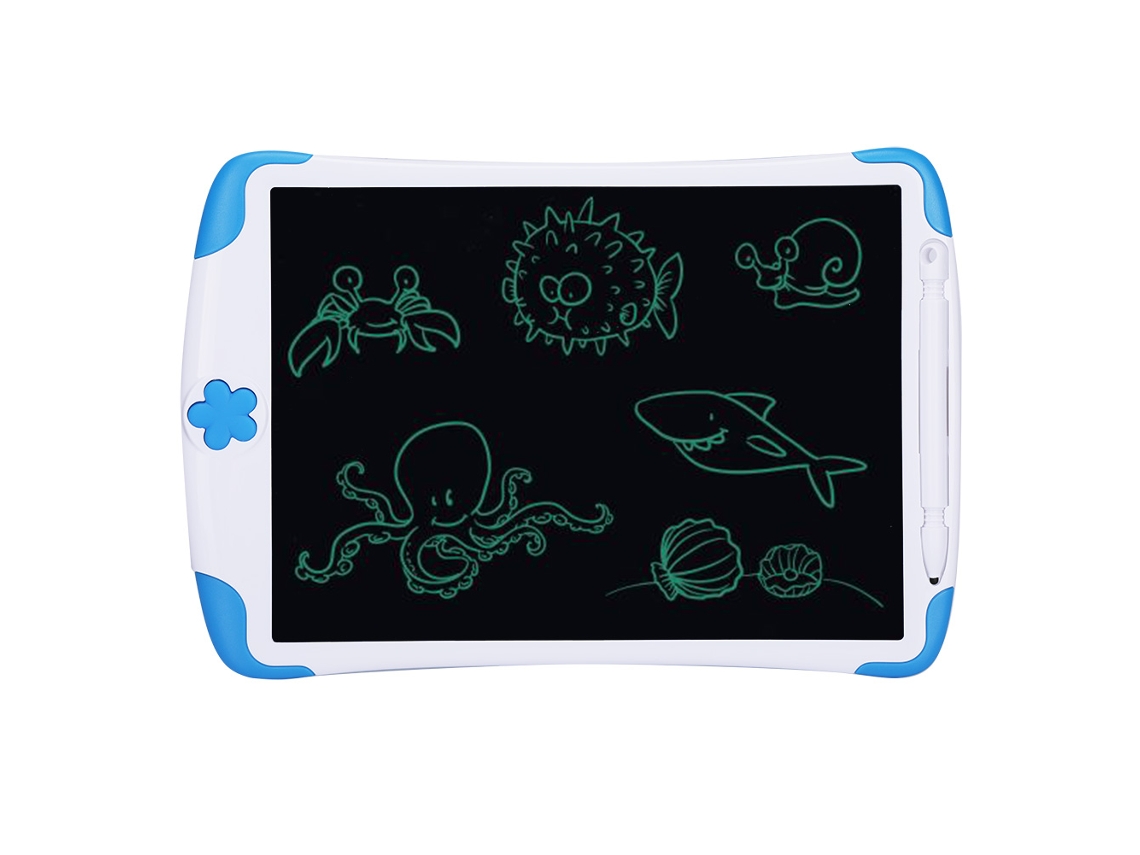 Tableta de escritura LCD de 8,5 pulgadas, tablero de dibujo electrónico, bloc de dibujo (azul)