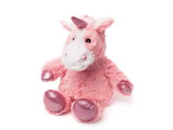 Peluche WARMIES Unicorn hot water bottle plush (Edad Mínima Recomendada: 1 año)