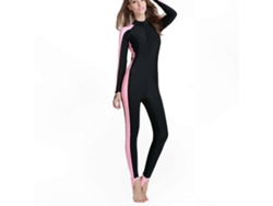 Traje de baño de manga larga para mujer de tallas grandes con protección solar y repelente de medusas para actividades acuáticas - Rosewell