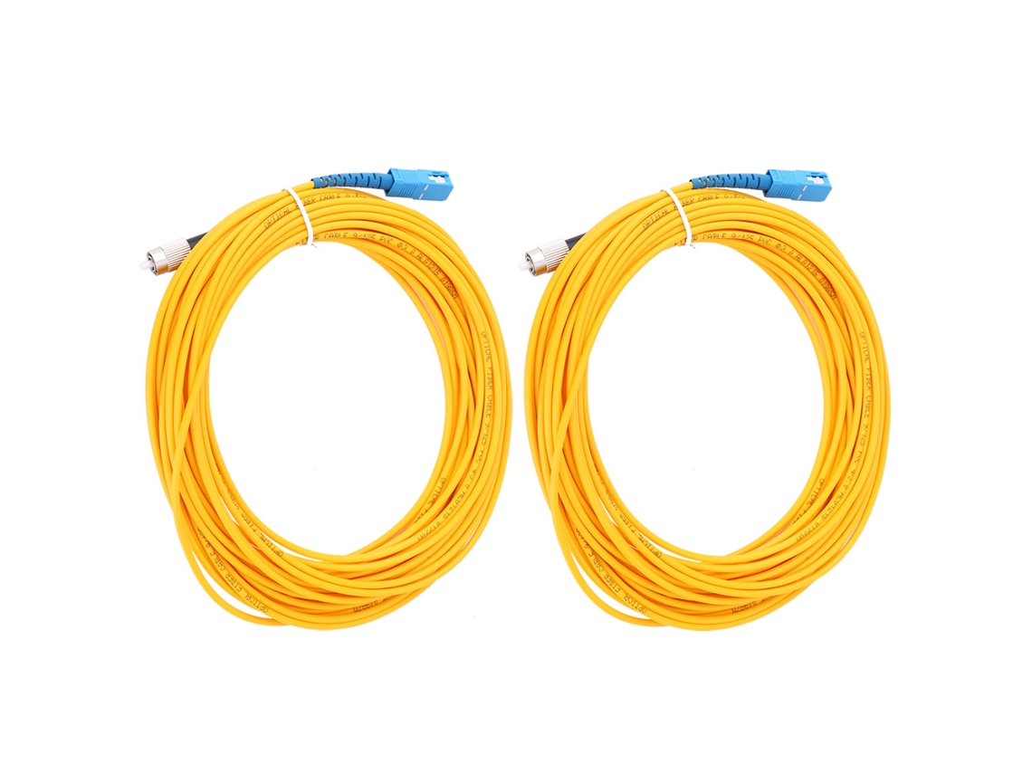 2026velora-cable De Fibra Óptica Sc/pc-fc/pc Monomodo 10m 1310-1550nm, Jumper Óptico, 2 Unidades