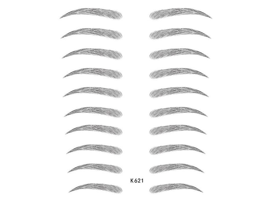 Adhesivo Desechable Para Cejas Biónicas (k621) - Resistente Al Agua, Fibra Artificial, Tamaño Completo