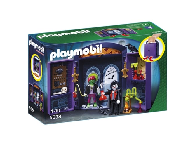 PLAYMOBIL City Action: Casa embrujada segura (Edad Mínima: 4)