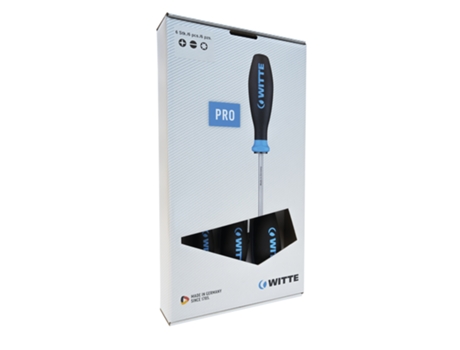 WITTE-670037-Juego de 6 destornilladores PRO Puntas Torx
