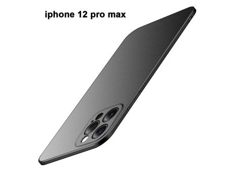 Funda para iPhone 13/12 Pro Max ELKUAIE Estampada Negro