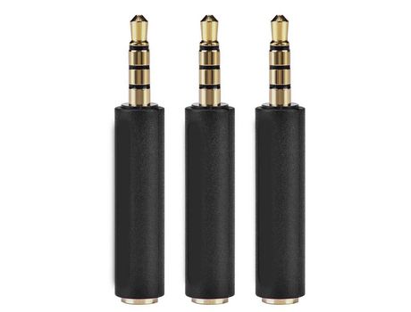 Adaptador de audio para auriculares macho a hembra OMTP a CTIA Adaptador de auriculares de conversión de 3 5 mm para auriculares compatibles
