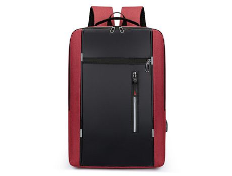 Puede caber alrededor de 15 6 pulgadas de computadora - viene con puerto USB-Mochila de viaje antirrobo para computadora portátil