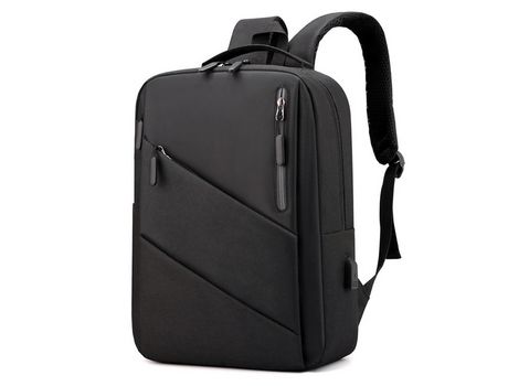 Mochila para portátil de 15 6 pulgadas mochila de viaje para portátil ultrafina y duradera con puerto de carga USB.