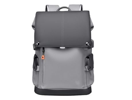 Mochila para computadora portátil Mochila impermeable para computadora de negocios con puerto de carga USB Adecuado para mujeres y hombres