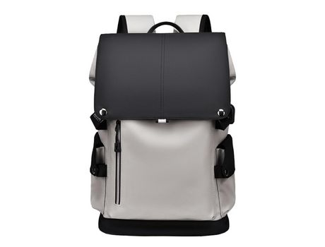Mochila para computadora portátil Mochila impermeable para computadora de negocios con puerto de carga USB Adecuado para mujeres y hombres