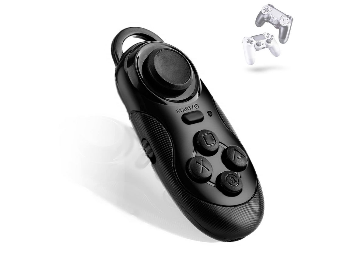Mini inalámbrico Bluetooth Gamepad Control remoto de escritorio Android Teléfono móvil Control remoto para Google 3D VR Gafas Nuevo