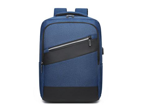 Mochila para computadora portátil mochila de negocios con puerto de carga USB adecuada para computadora portátil de 15.6 pulgadas.