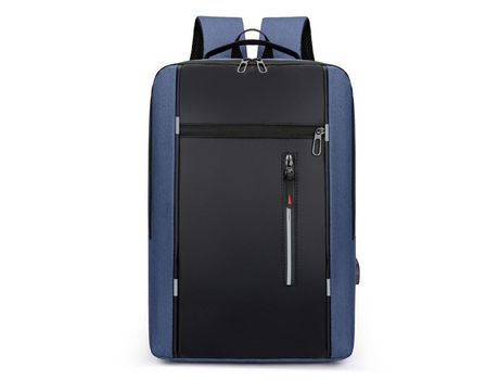 Puede caber alrededor de 15 6 pulgadas de computadora - viene con puerto USB-Mochila de viaje antirrobo para computadora portátil